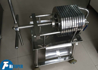 Multi-Layer Plate And Frame Filter, Dia.150mm Plate SS Sanitary Fine Filtration Machine