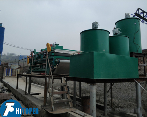Gravity Dewatering Zone Belt Filter Press for Coal Washing Industry with 750mm Belt