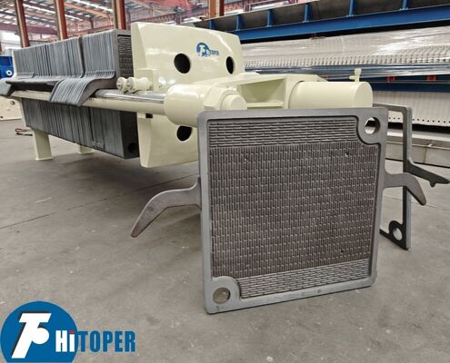 Cast Iron Filter Press Robust Cast Iron Plate and Frame Filter Press for Fast Unloading and Long Service Life in Filtration