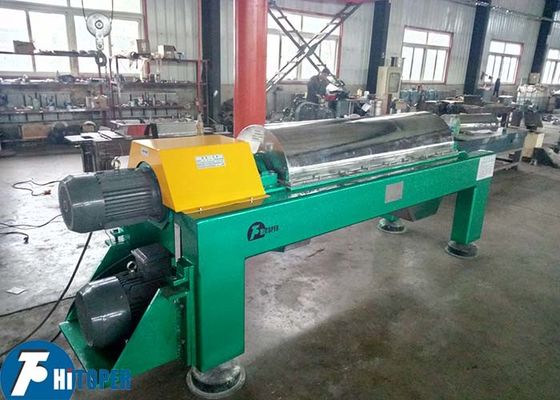 Industrial Decanter Centrifuge Designed to Separate Solid Phase Granules from Suspensions with in Light Industry and Pharmacy Fields
