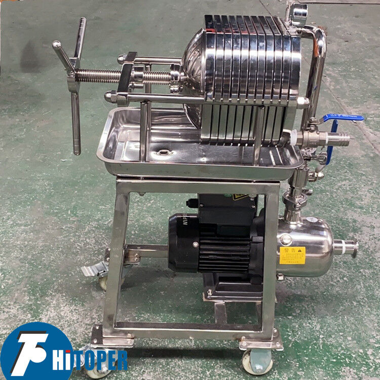Multi Layer Stainless Steel Plate and Frame Filter for Solid Liquid Separation in Water Treatment Food and Chemical Processing Applications