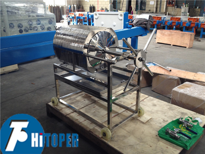 304/316L Stainless Steel Plate And Frame Filter For Solid-Liquid Separation With Thread-Like Structure