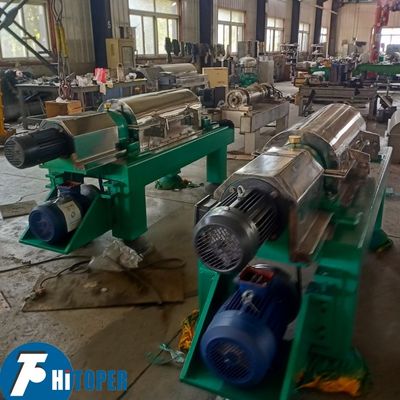 Doppia trasmissione motore di conversione di frequenza decanter industriale centrifuga di depurazione di fanghi
