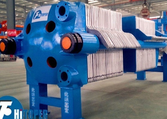Pressa di filtraggio in ghisa con compressione idraulica e meccanica per una filtrazione efficace nelle applicazioni industriali